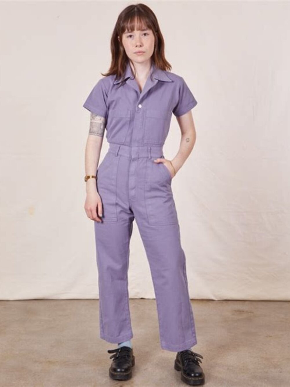 Big Bud Press Jumpsuit XS Faded Grape